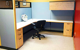 Used and Durable Steelcase Office Cubicle Workstation